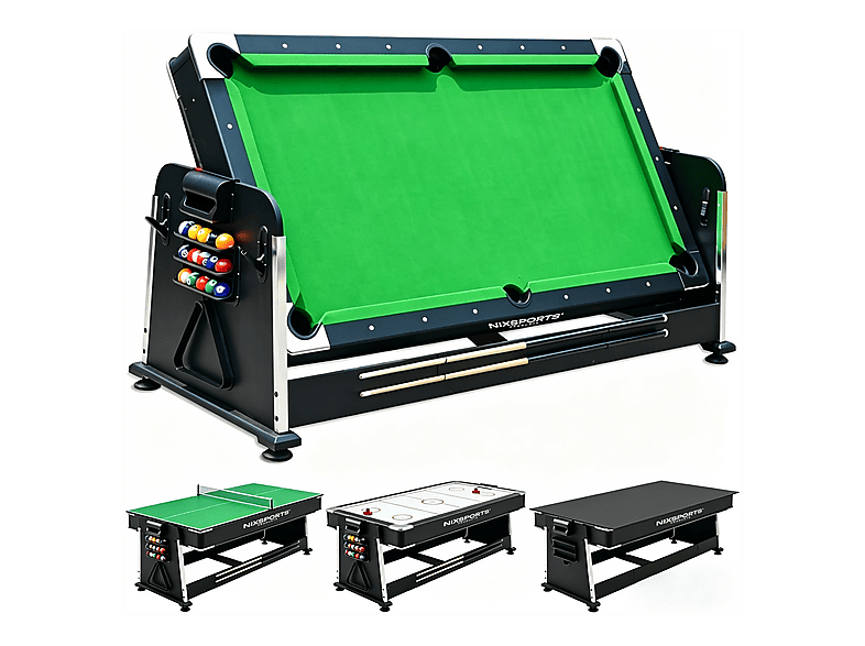 Mesa multijuegos - Vyorixen 3 En 1 Billar Y Ping Pong 210 Cm, a partir de 8 año(s)