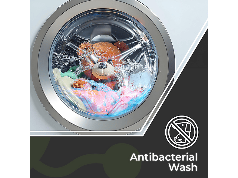 Lavadora carga frontal - Aspes AL9401AIDVX, 9 kg, 16 programas, Inox