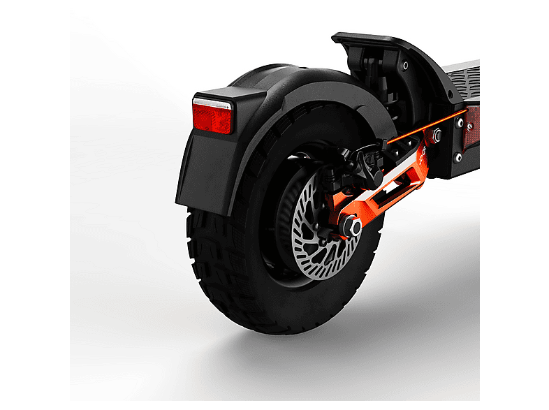 Patinete eléctrico - Joyor T6D, Pot. máx. 48 V, Carga máx. 120 kg, 18 mAh, Negro