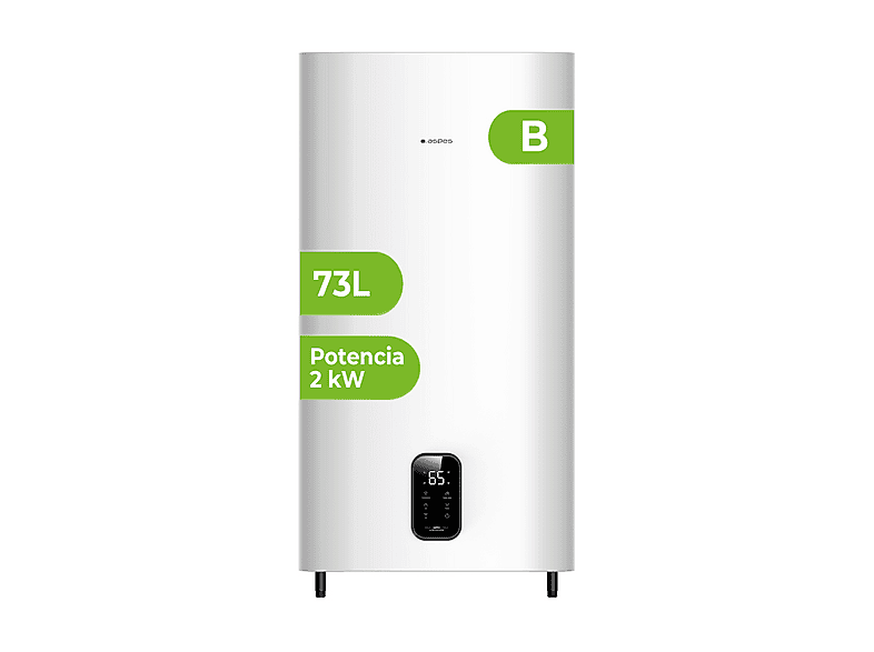 Termo eléctrico - Aspes AT8000DDW, Blanco