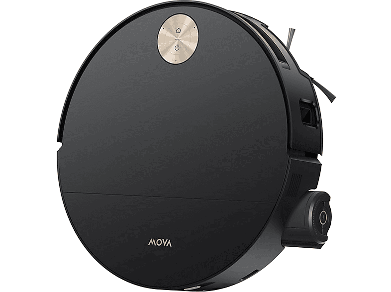 Robot aspirador - Mova S70 Ultra Roller, 700 W, Potencia de succión 700 W, Depósito 0,24 l, Autonomía 1 min, Negro