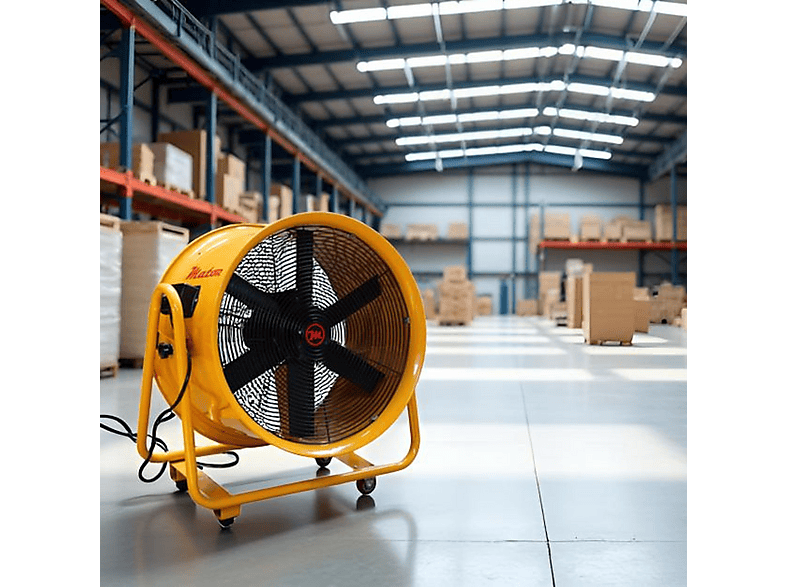 Ventilador de suelo - Mator HURRICANE SHT D-400 – 400 mm – 550W, 1 velocidades, Amarillo
