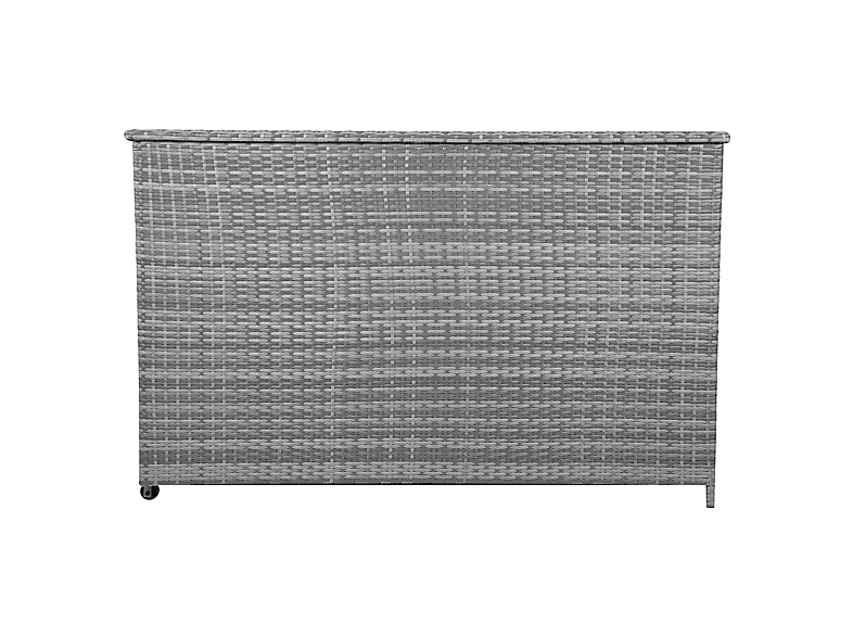 Baúl de exterior - Monster 996L, 160 cm x 80 cm x 98 cm, Gris