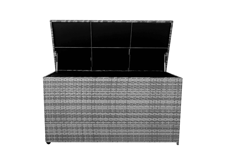 Baúl de exterior - Monster 700L, 155 cm x 69 cm x 80,5 cm, Gris