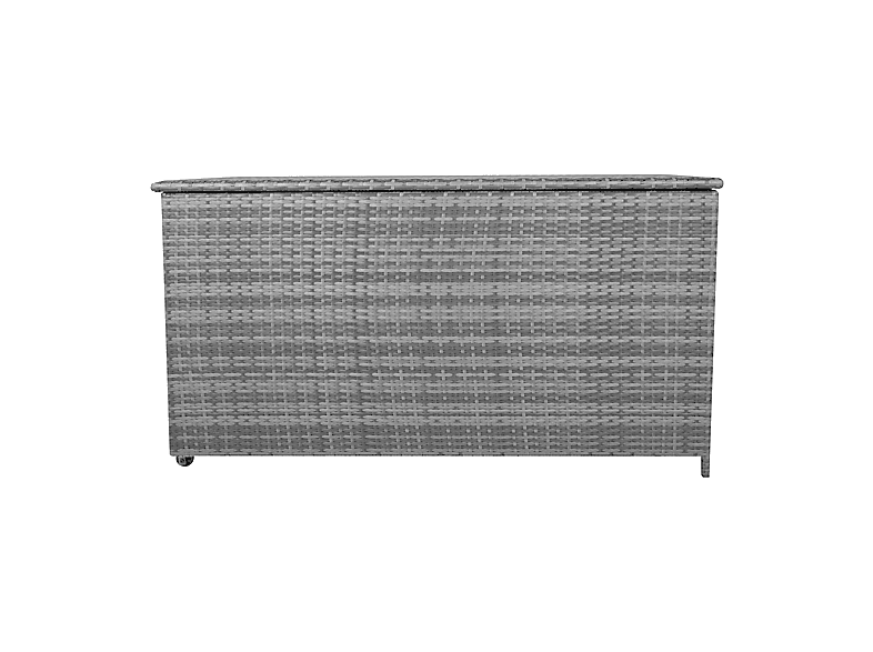 Baúl de exterior - Monster 700L, 155 cm x 69 cm x 80,5 cm, Gris