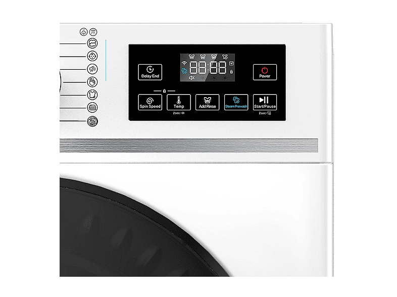 Lavadora carga frontal - Aspes AL6205AIDV, 6 kg, 16 programas, Blanco