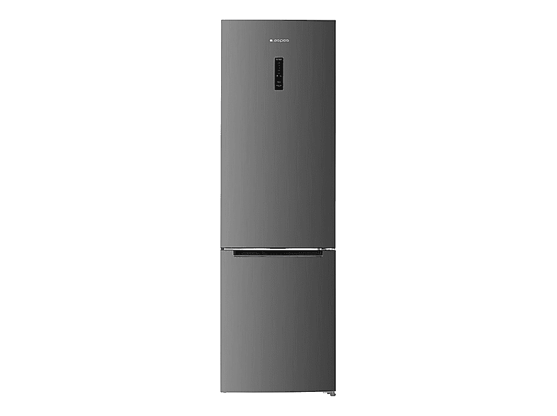 Frigorífico combi - Aspes AC2602ENFDX, Altura 201 cm, Capacidad 326 l, Inox