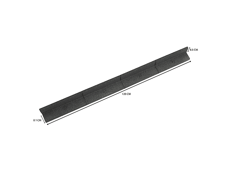 Borde de jardín flexible - Monstershop Flexible, Gris (ref. 179480173)