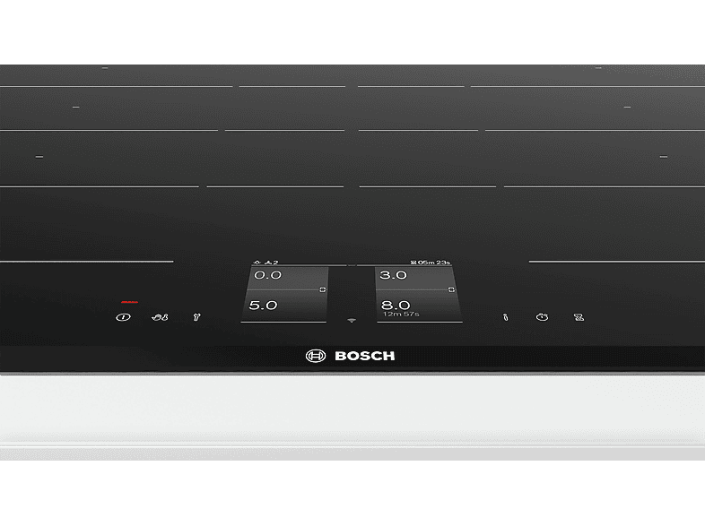 Encimera inducción - Bosch PXY875KW1E, 4 zonas, 816 mm, Negro