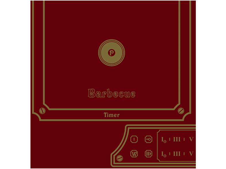 Placa de inducción - Kaiser 95081437, 5 zonas, 770 mm, Rojo