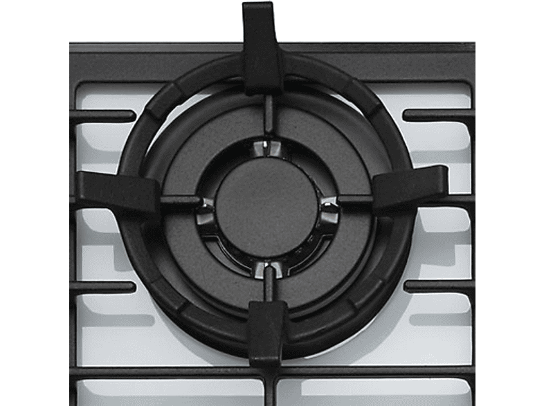 Placa de gas - Kaiser 95810082, 4 zonas, LPG (Propane/Butane), 58 cm, Blanco