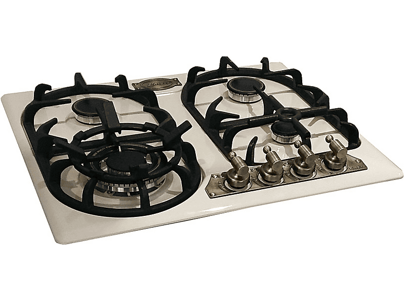 Placa de gas - Kaiser KG 6325 ElfEm Turbo, 4 zonas, 59 cm, Negro