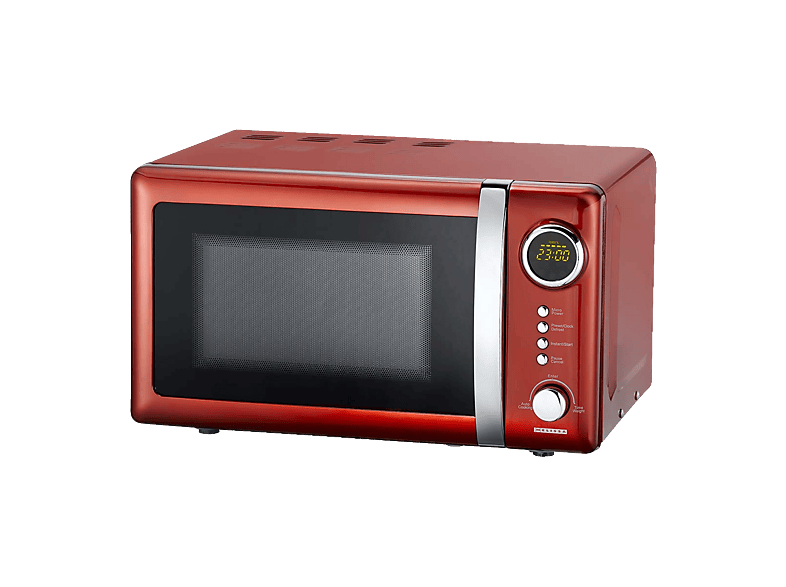Microondas - Melissa 163-30109, 700 W, 20 l, Rojo