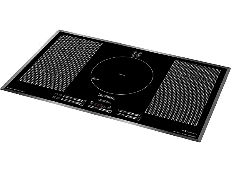 Placa de inducción - Kaiser KCT 97 FI LaPerle, 5 zonas, 90 cm, Negro