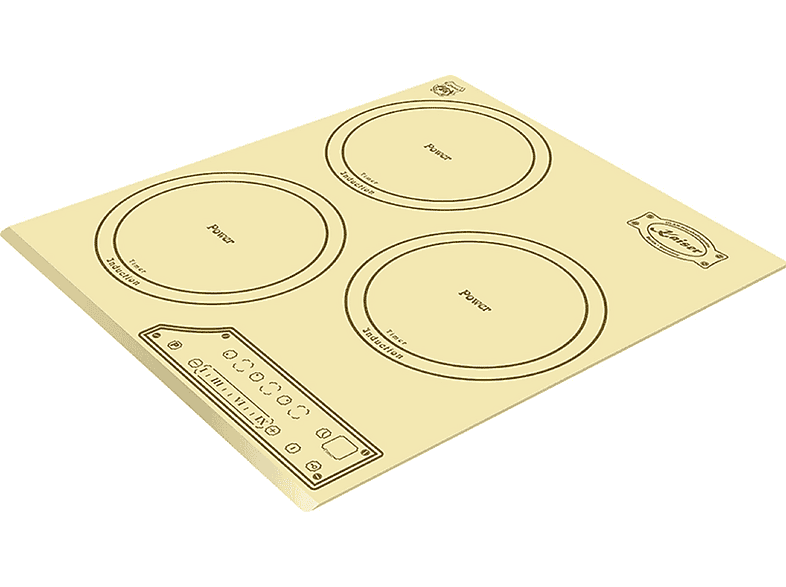 Placa de gas - Kaiser KCG 6380, 3 zonas, 45 cm, Negro