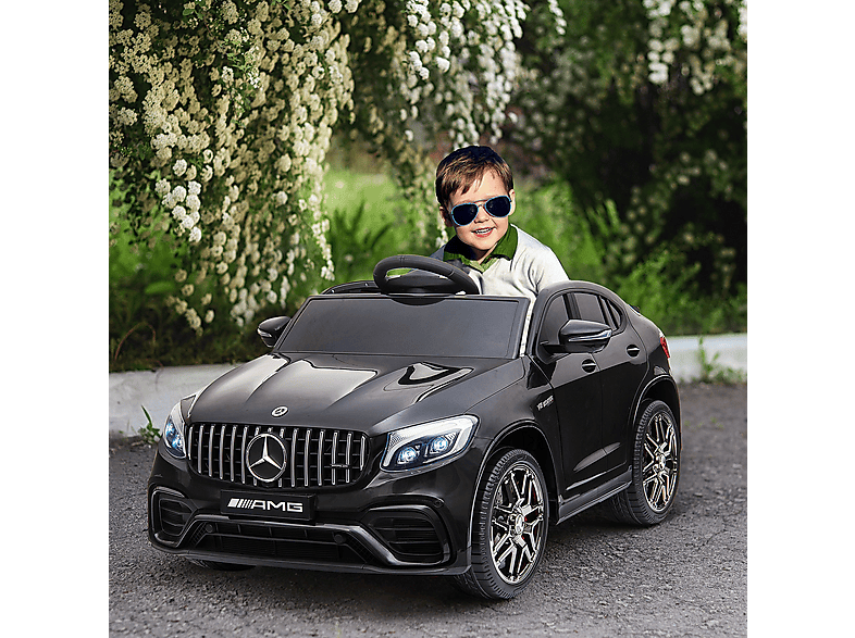Coche Eléctrico Infantil - Homcom batería, luces, +3 años, 12V, mando a distancia