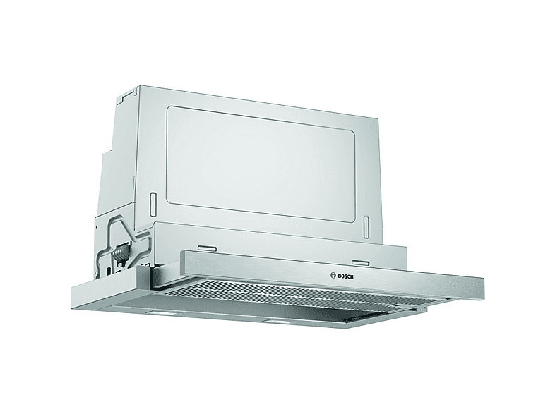 Campana telescópica - Bosch DFS067A51, 4 velocidades, 727,7 m³/h, 598 mm, Grey