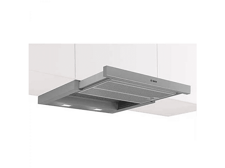 Campana telescópica - Bosch DFS067A51, 4 velocidades, 727,7 m³/h, 598 mm, Grey