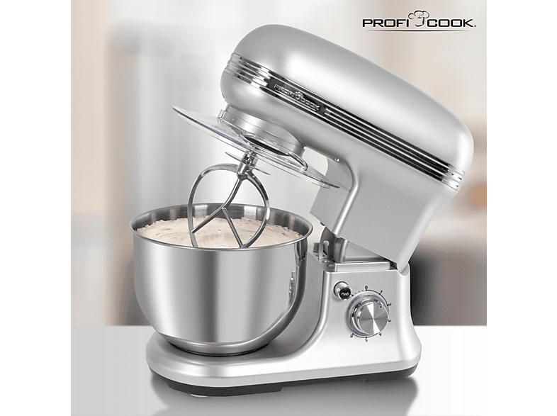 Robot de cocina - Proficook 501222, 1200 W, 5 l, Inox