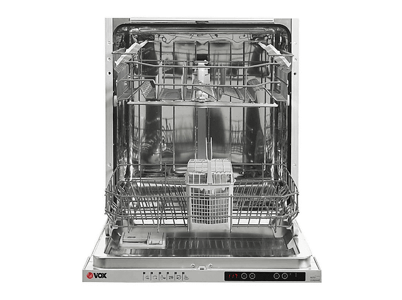 Lavavajillas integrable 60 cm - Vox GSI6644E, 13 servicios, 6 programas, 598 mm, Blanco