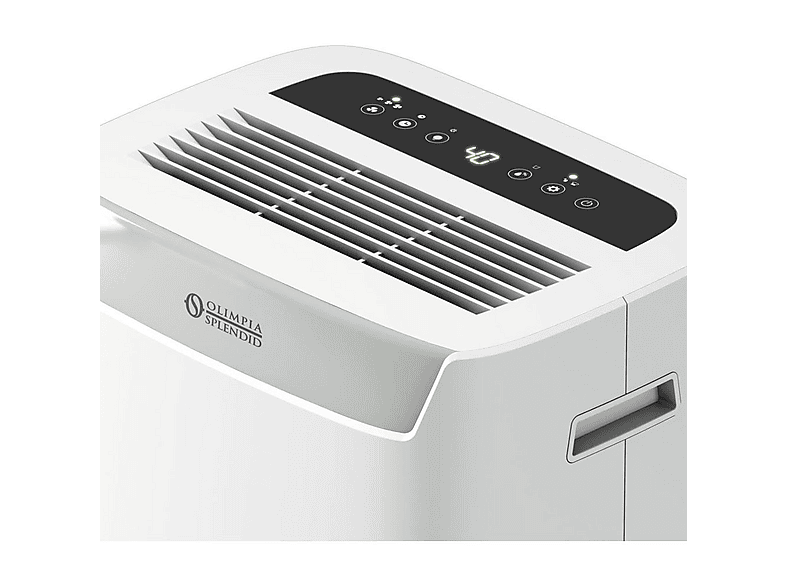 Deshumidificador - Olimpia Splendid 02063, 2 l, 75 m³, Blanco