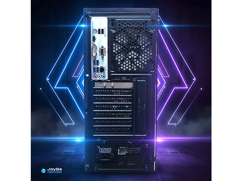 PC Gaming - Joybe Computers Gamer Avanzado AMD, AMD Ryzen™ 7 5700G, 16 GB RAM, 1 TB SSD, Radeon™ RX Vega 8, Windows 11 Pro, Negro