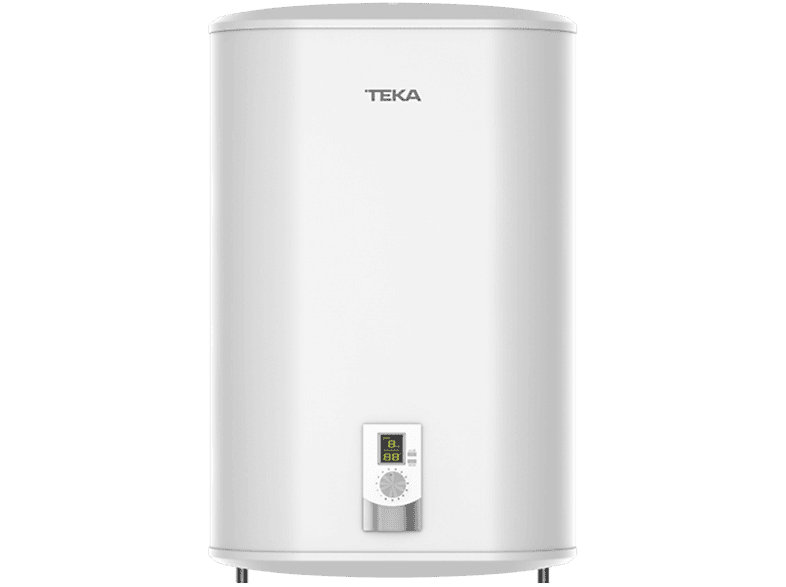 Termo eléctrico - Teka 42080090 EWH 80 D SLIM, 2000 W, 7,5 bar, 80 l, Blanco