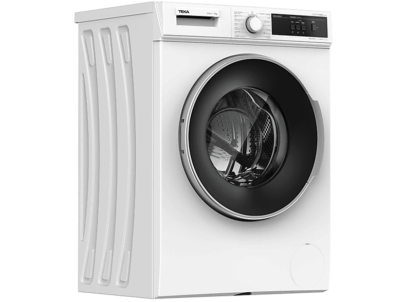 Lavadora carga frontal - Teka WMT 40720 WH, 7 kg, 15 programas, Blanco