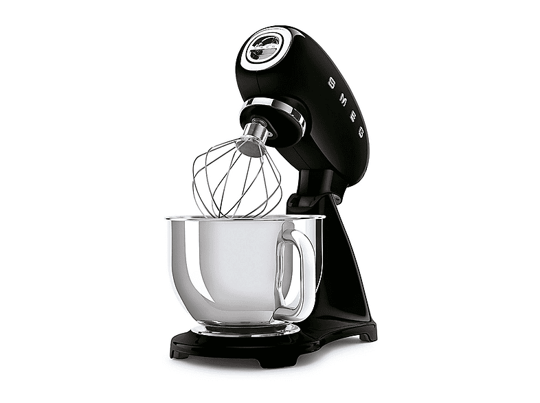 Robot de cocina - Smeg SMF03BLEU NEGRO, 800 W, 4,8 l