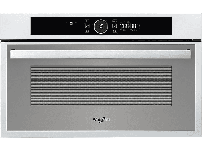 Microondas integrable - Whirlpool AMW 731/WH, 1000 W, 8 potencia, 31 l, Blanco