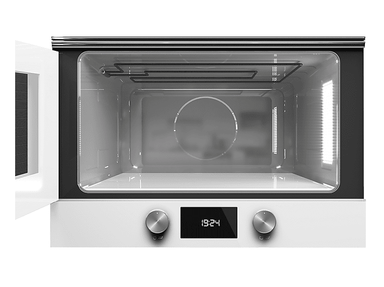 Microondas integrable - Teka 112030000 ML 8220 BIS L WH, 1 kW, 5 potencia, 22 l, Blanco
