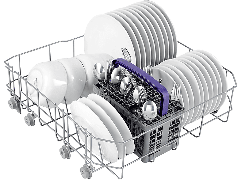 Lavavajillas libre instalación 60 cm - Beko DVN05320X, 13,0 servicios, 4,0 programas, 59,8 cm
