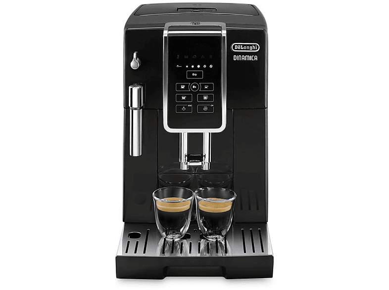 Cafetera superautomática - Delonghi ECAM 350.15.B, 15 bar, 1450 W, 2 tazas, Negro