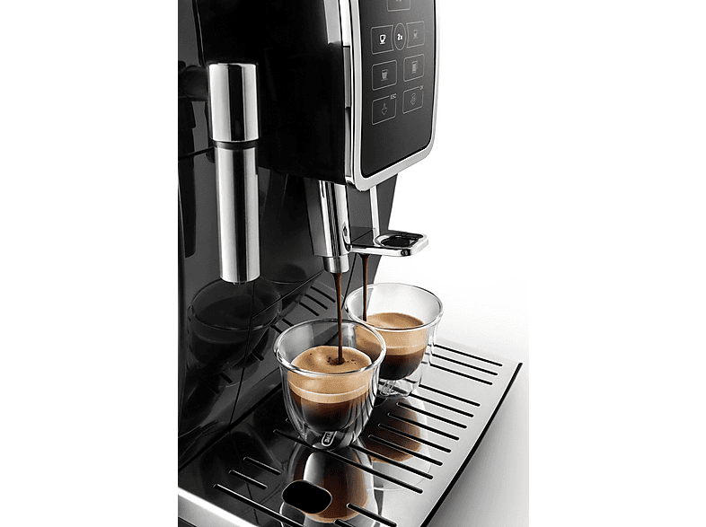Cafetera superautomática - Delonghi ECAM 350.15.B, 15 bar, 1450 W, 2 tazas, Negro