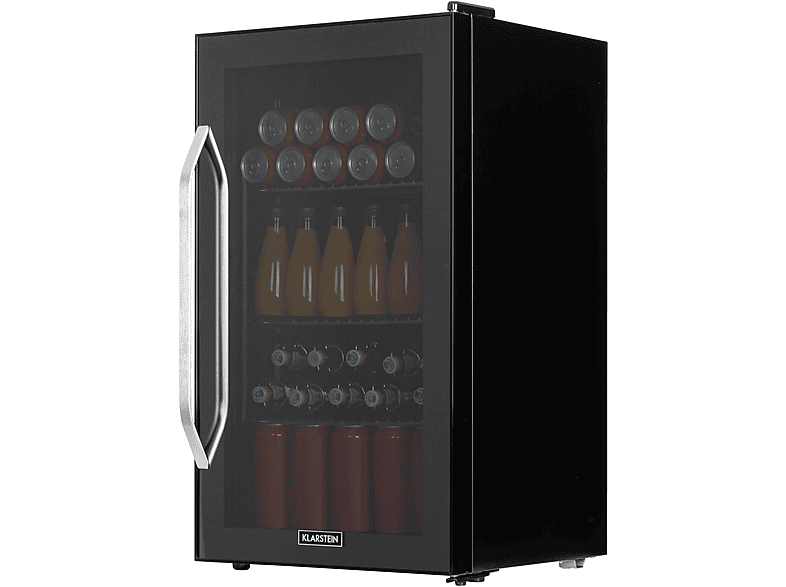 Nevera pequeña - Klarstein Beersafe XXL, Altura 84,50 cm, Negro