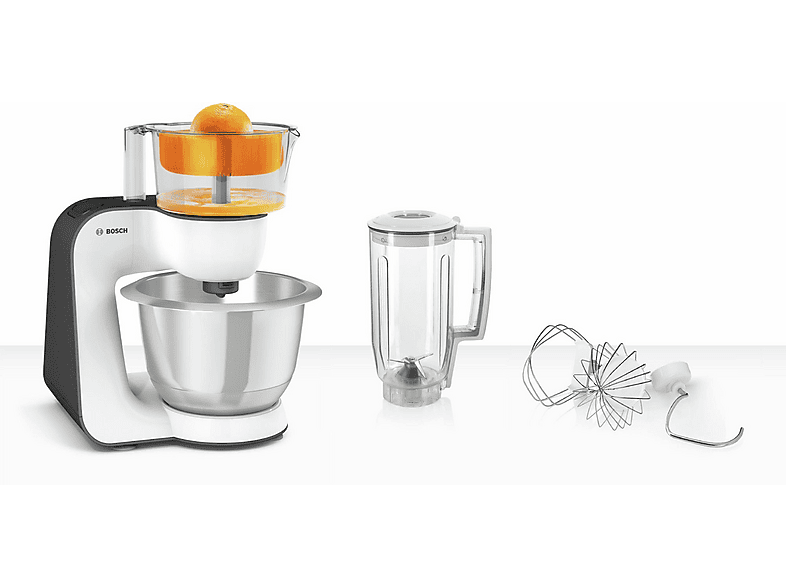 Robot de cocina - Case Logic MUM 50123 ROBOT, 800 W, 1,25 l, Blanco