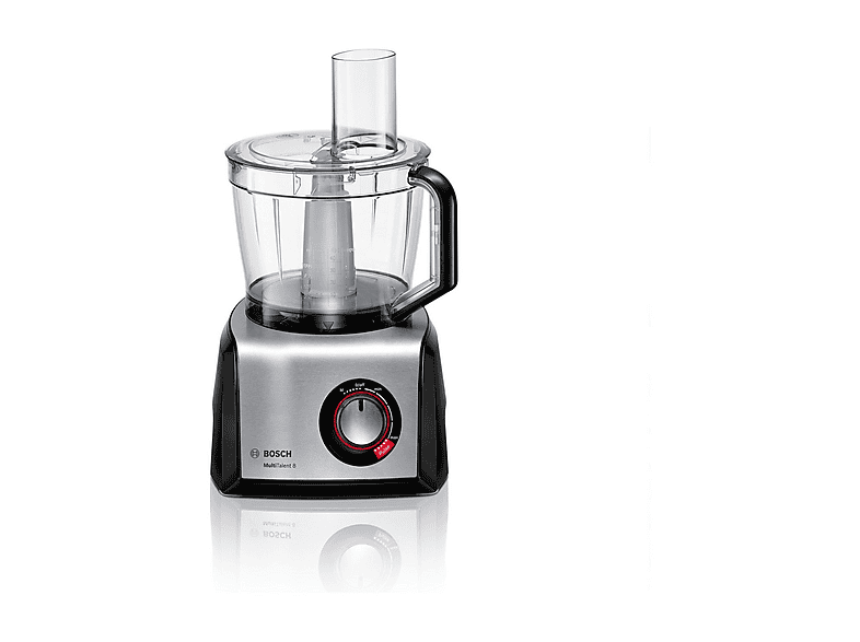 Procesador de alimentos - Bosch MC812M844, 1250 W, 3,9 l, Inox