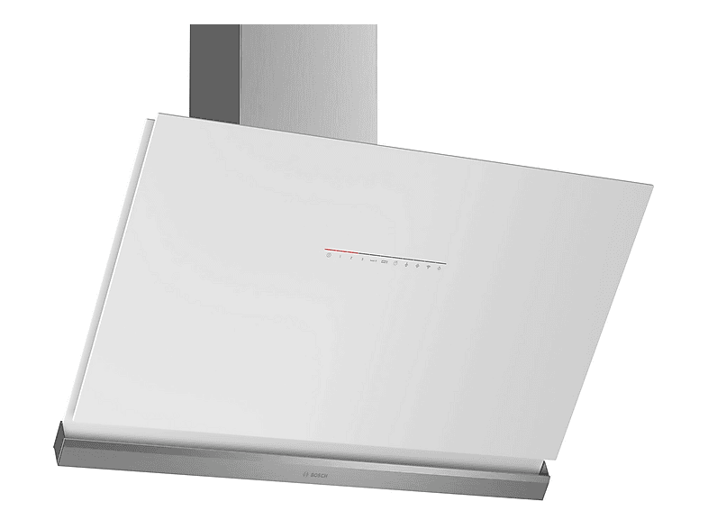 Campana decorativa - Bosch DWK98PR20, 5 velocidades, 840 m³/h, 89,4 cm, Blanco