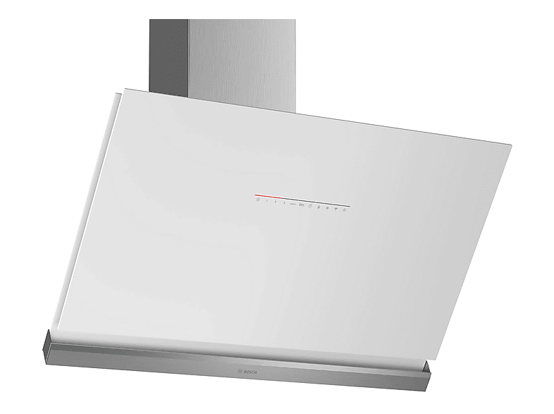 Campana decorativa - Bosch DWK98PR20, 5 velocidades, 840 m³/h, 89,4 cm, Blanco