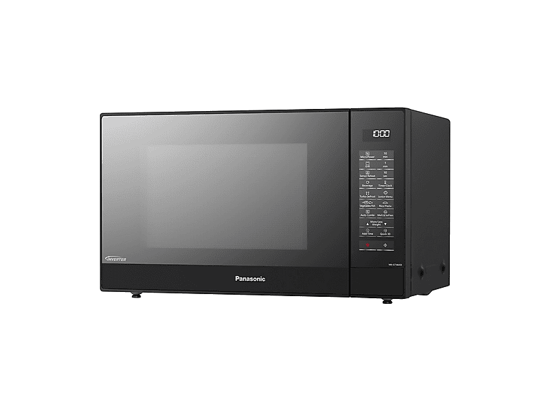 Microondas libre instalación - Panasonic NN-GT46KB, 1000 W, 7 potencia, 31 l, Negro