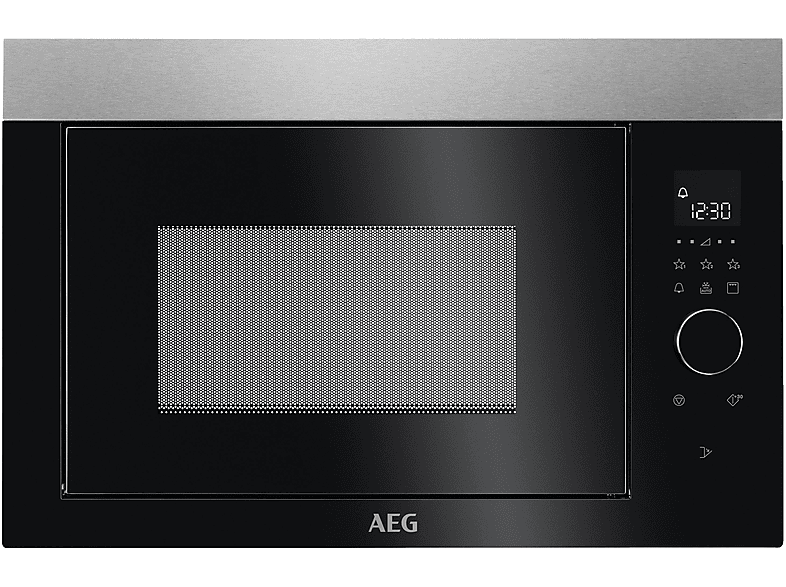 Microondas integrable - AEG MBE2657DEM, 900 W, 5 potencia, 26 l, Negro