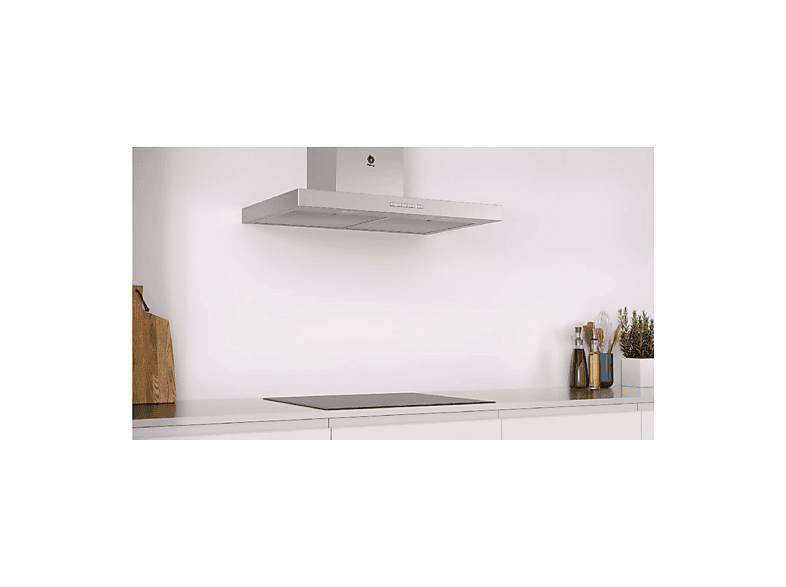 Campana decorativa - Balay 3BC077EX, 3 velocidades, 720 m³/h, 750 mm, Inox