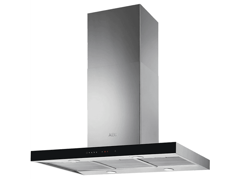 Campana decorativa - AEG DIE5961HG, 3 velocidades, 700 m³/h, 898 mm, Inox
