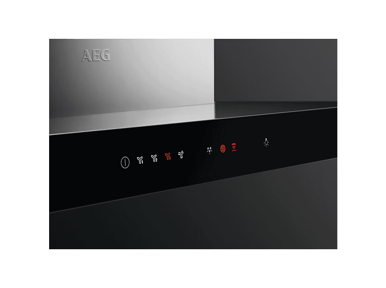 Campana decorativa - AEG DIE5961HG, 3 velocidades, 700 m³/h, 898 mm, Inox