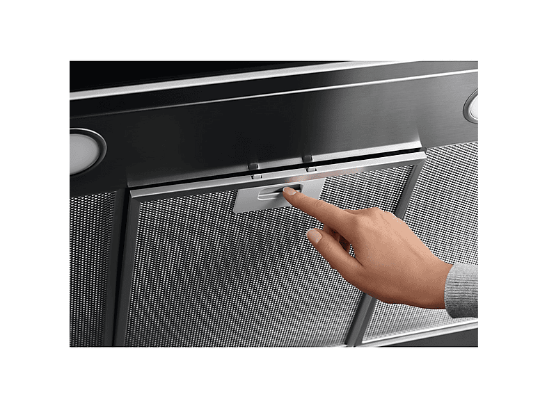 Campana decorativa - AEG DBB3951M, 3 velocidades, 600 m³/h, 71 cm, Inox