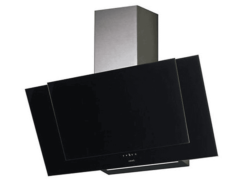 Campana decorativa - Cata VALTO 900 XGBK 2059401, 5 velocidades, 575 m³/h, 900 mm, Negro