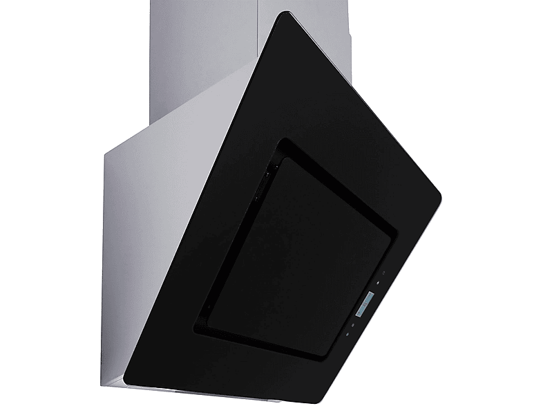 Campana decorativa - Respekta CH 99040-60S, 3 velocidades, 621,3 m³/h, 60 cm, Negro/Acero inoxidable
