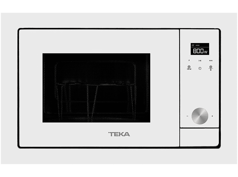 Microondas - Teka 112060002 ML 8200 BIS, 1 kW, 5 potencia, 20 l, Blanco