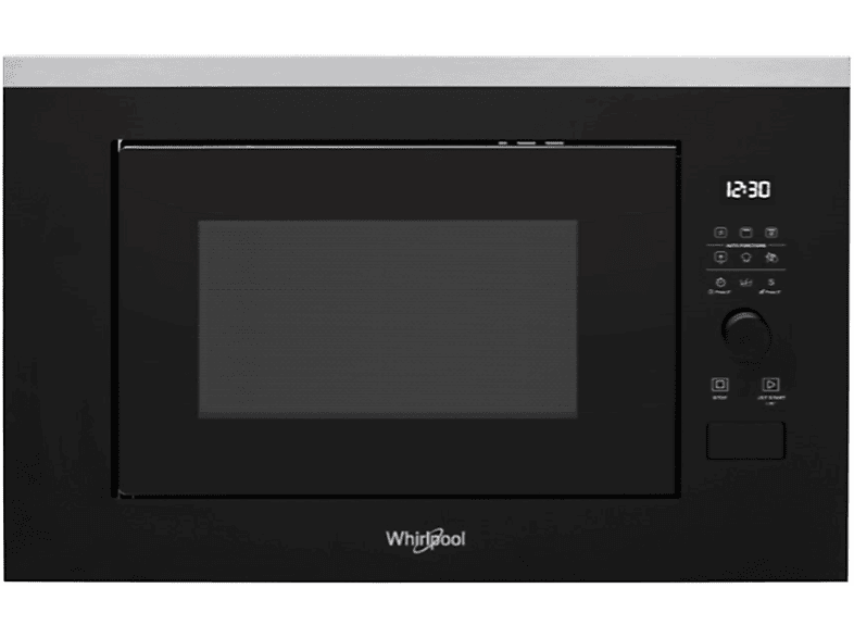 Microondas - Whirlpool WMF250G, 900 W, 7 potencia, 25 l, Negro