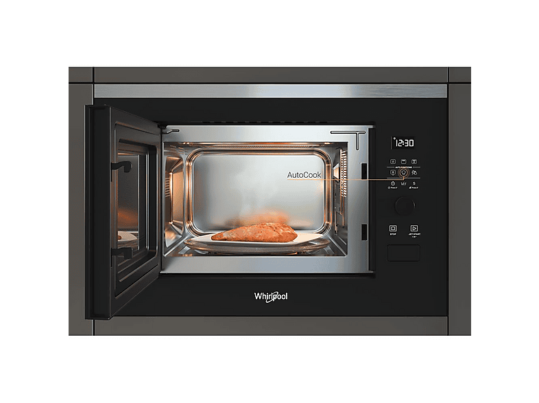 Microondas - Whirlpool WMF250G, 900 W, 7 potencia, 25 l, Negro